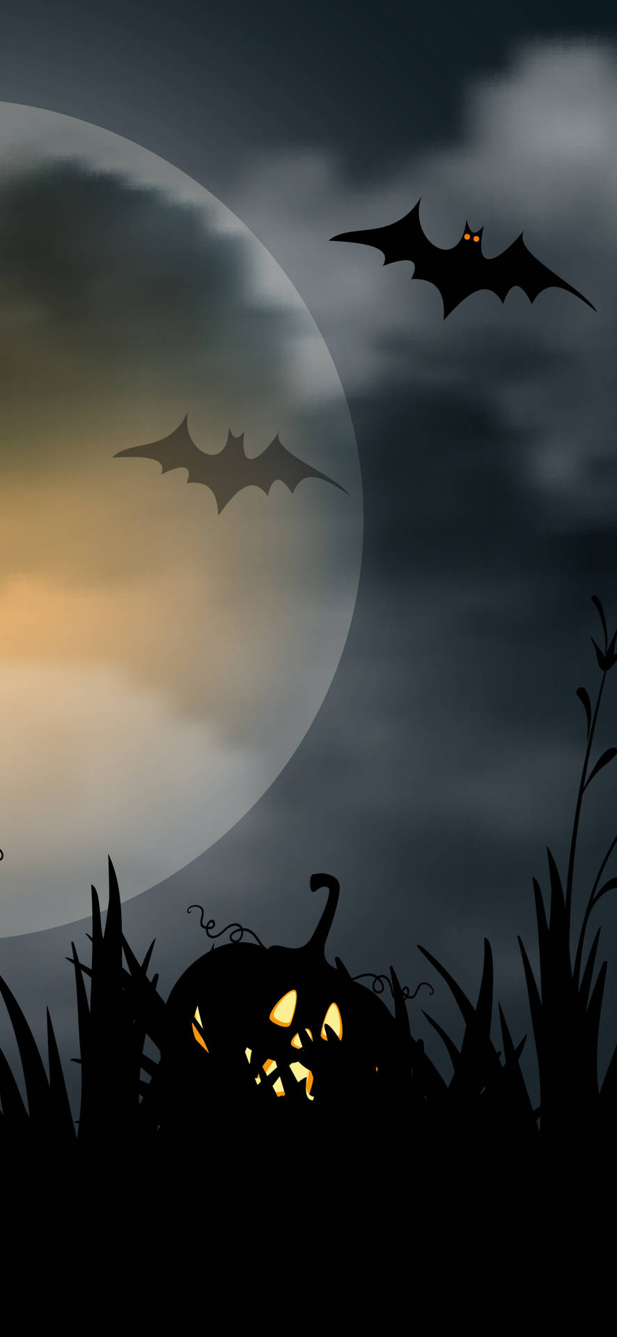 Spooky Night Halloween Phone Background