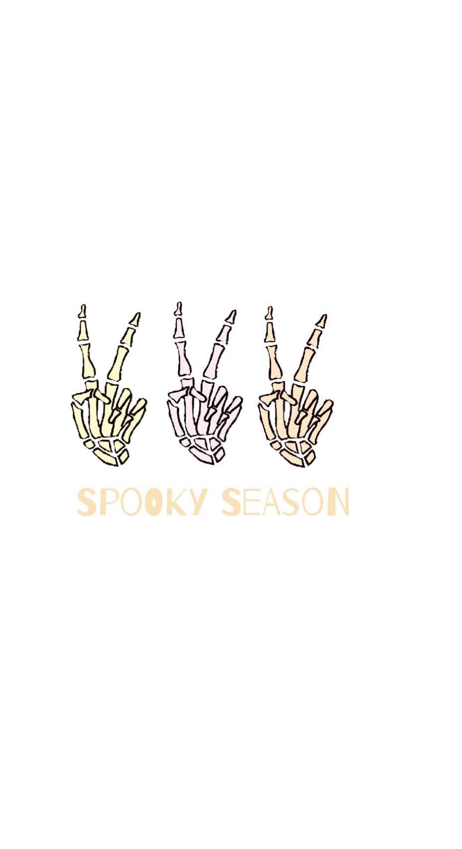 Spooky Season Skeleton Hands