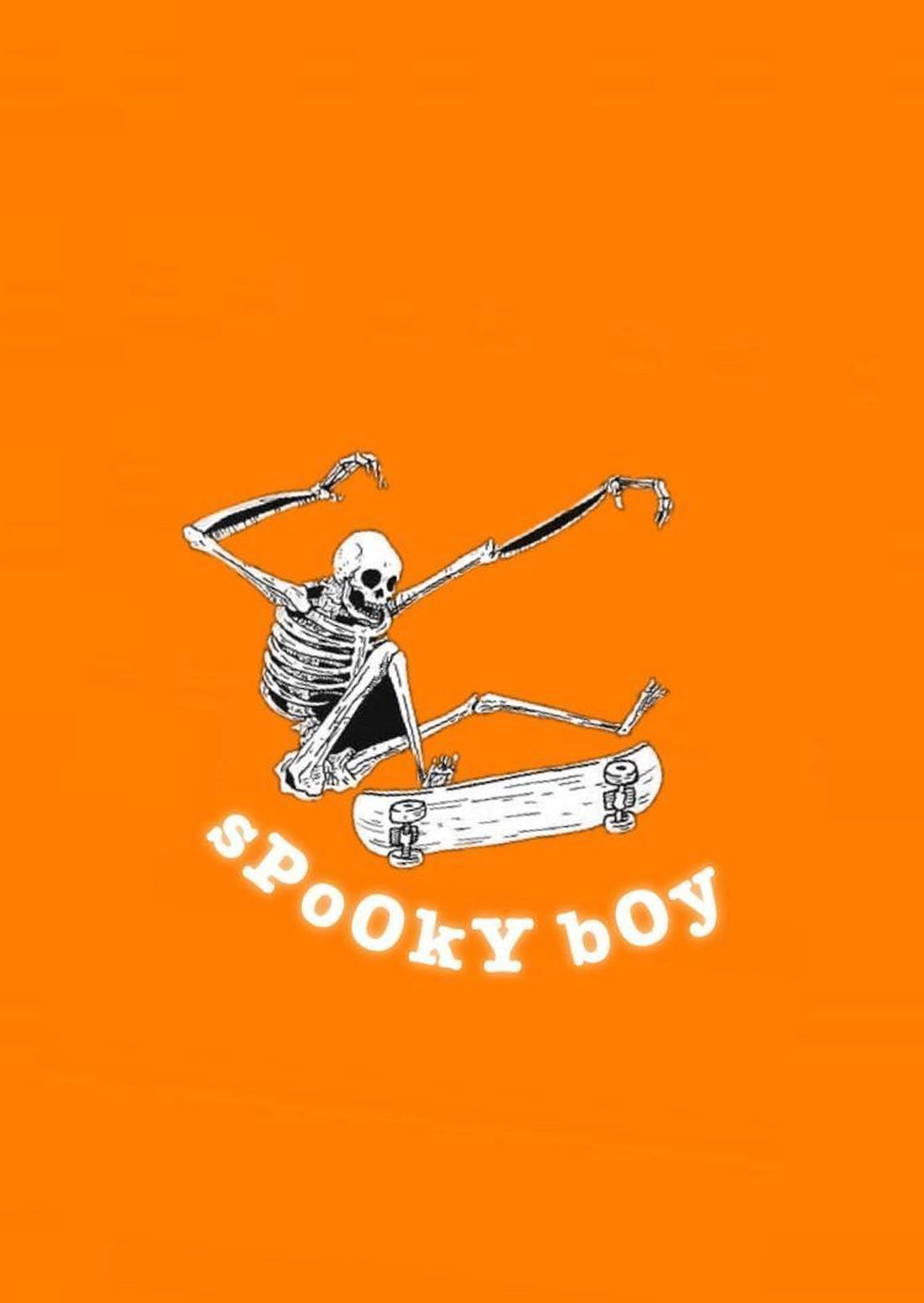 Spooky Skater Boy Aesthetic Background