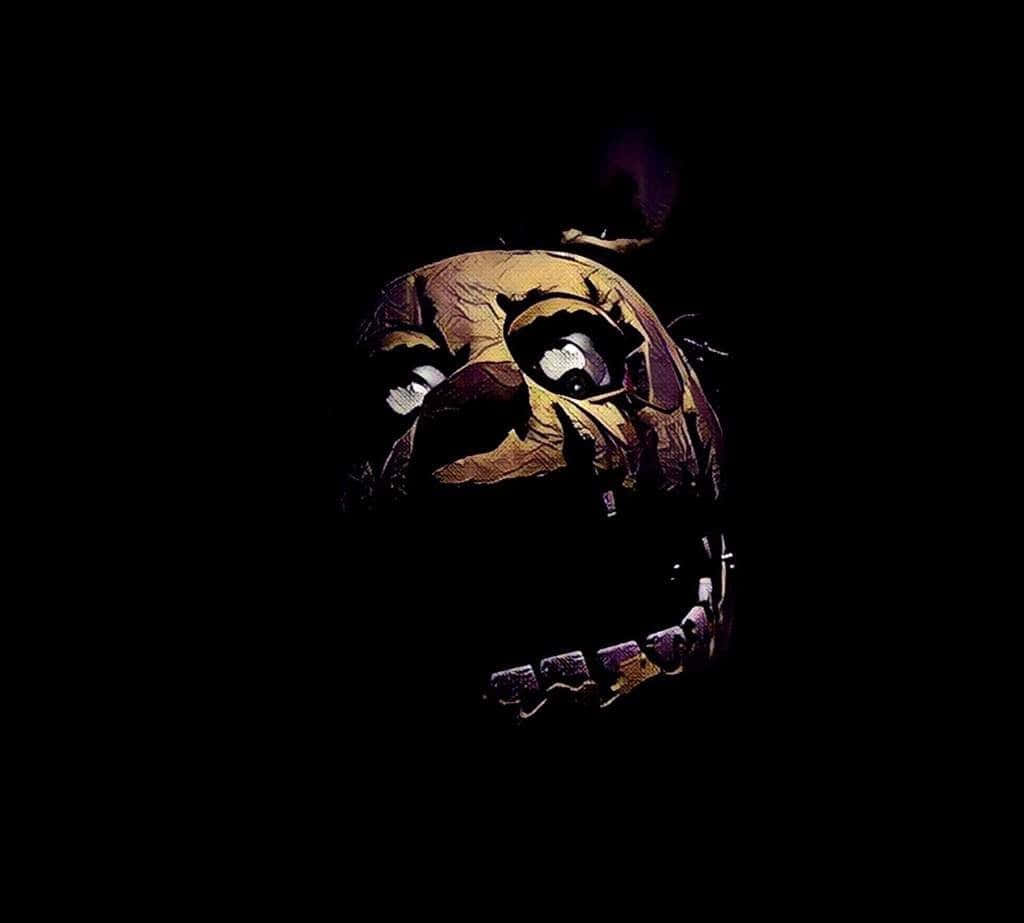 Spooky Springtrap In Action Background