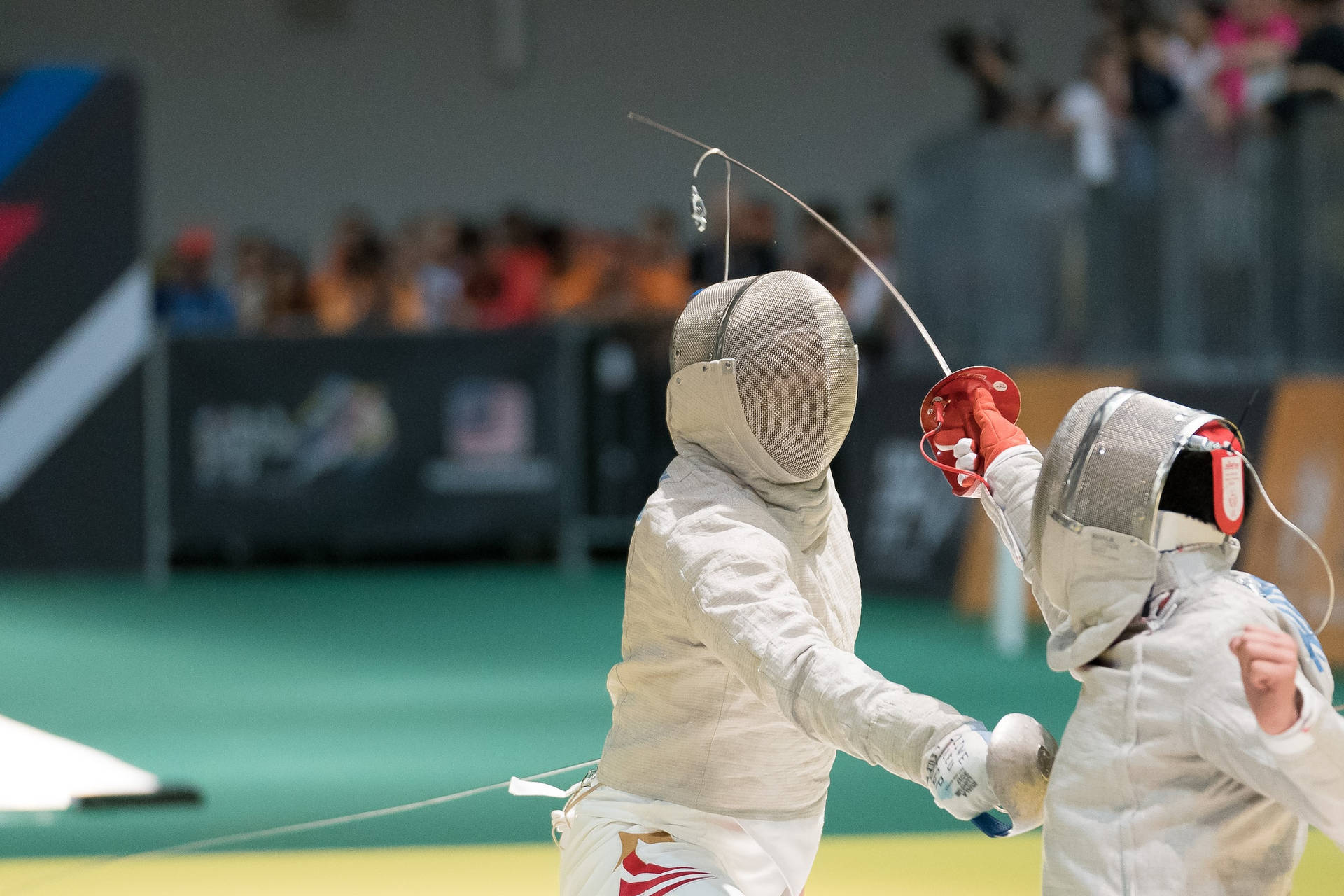 Sport Fencing Tournament Background