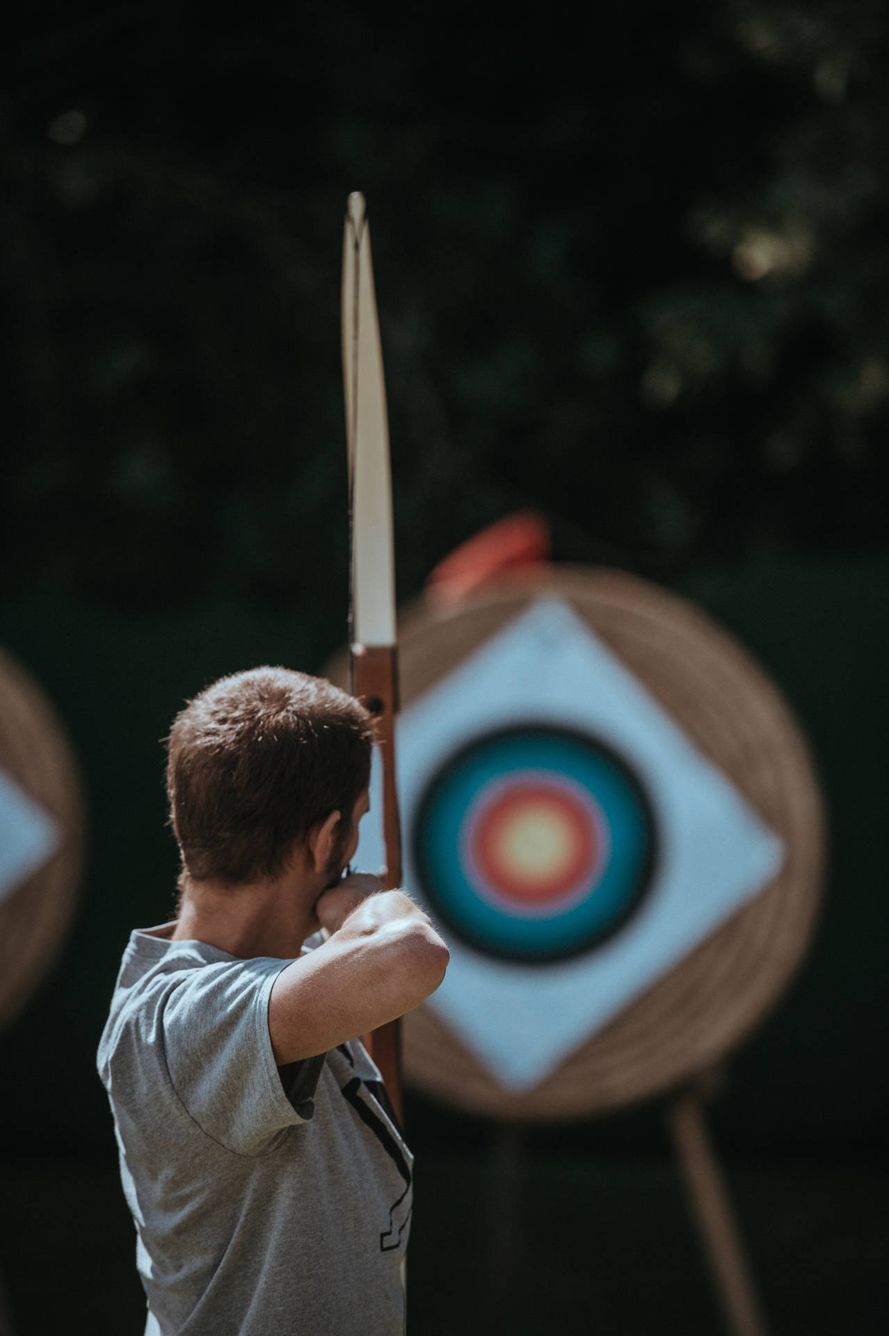 Sport Male Archer Background