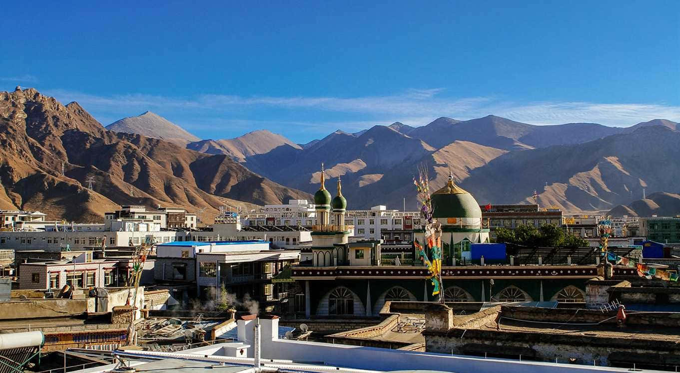 Spot In Lhasa With Perfect View