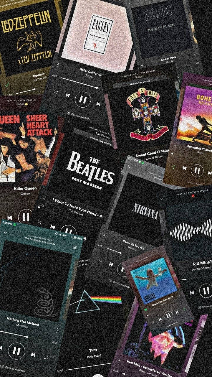 Spotify Playlist Music Aesthetic Background