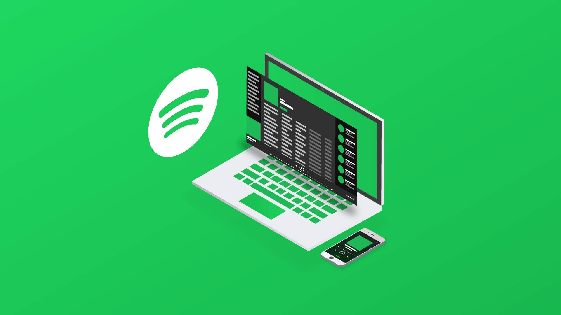 Spotify Vector Art Background