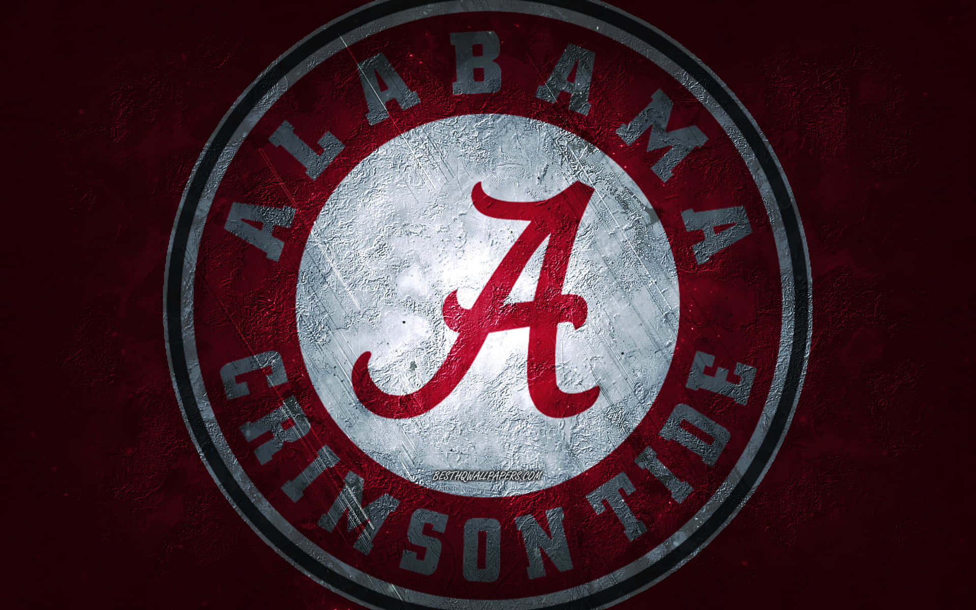 Spotlight Alabama Football Logo Background