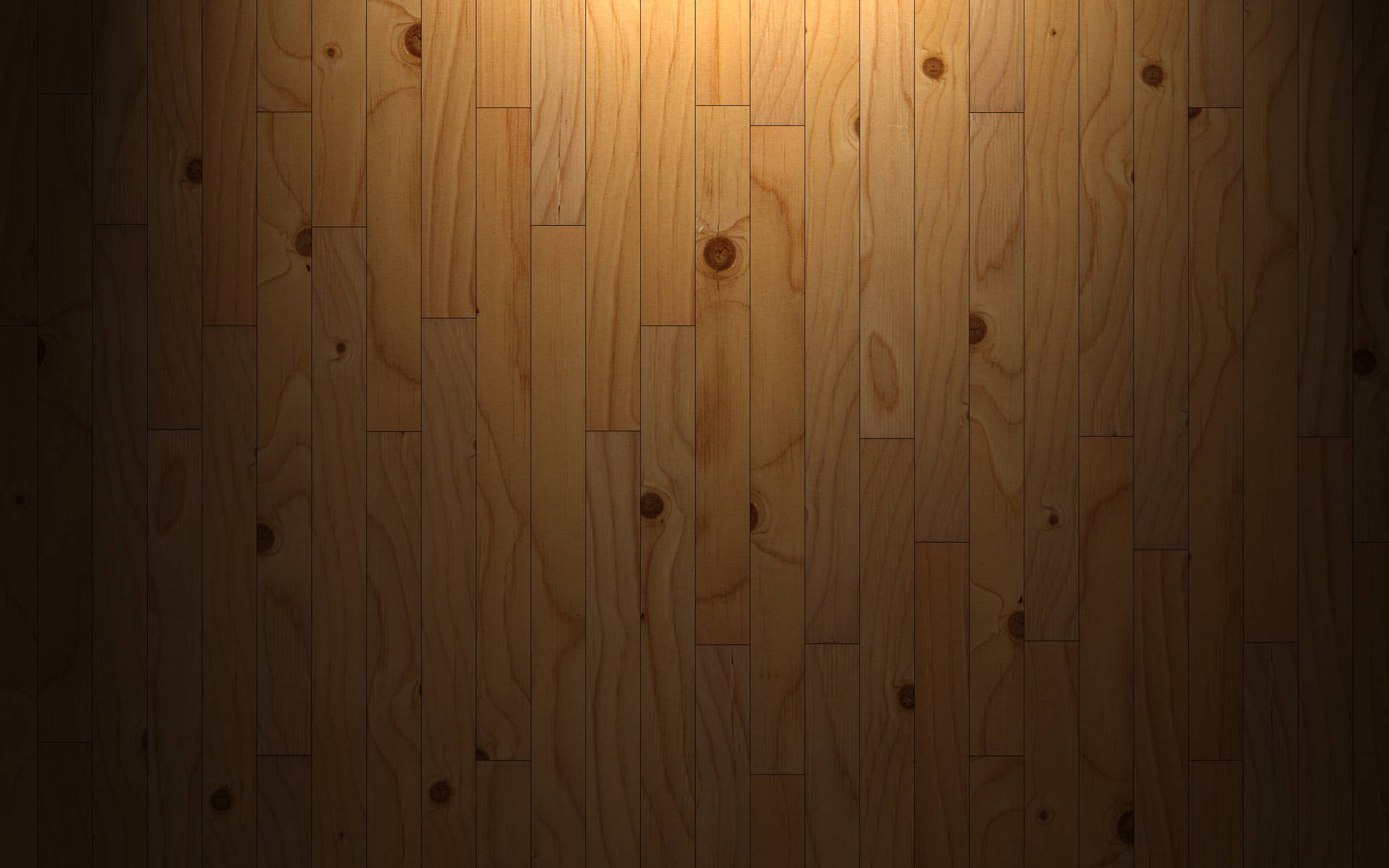 Spotlight On Wooden Panels Presentation Background