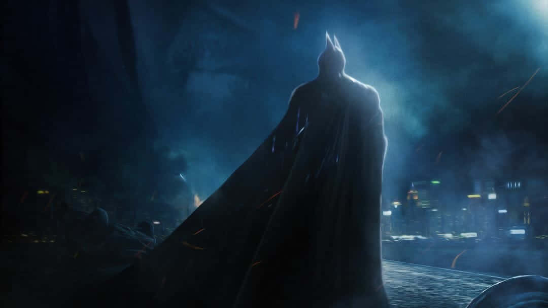 Spotlighting The Beauty Of Batman City Background