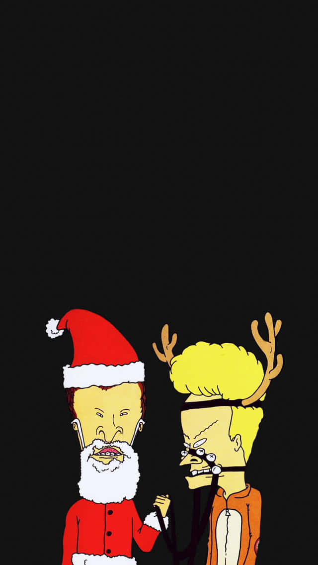 Spread Holiday Cheer With A Funny Christmas Iphone Background