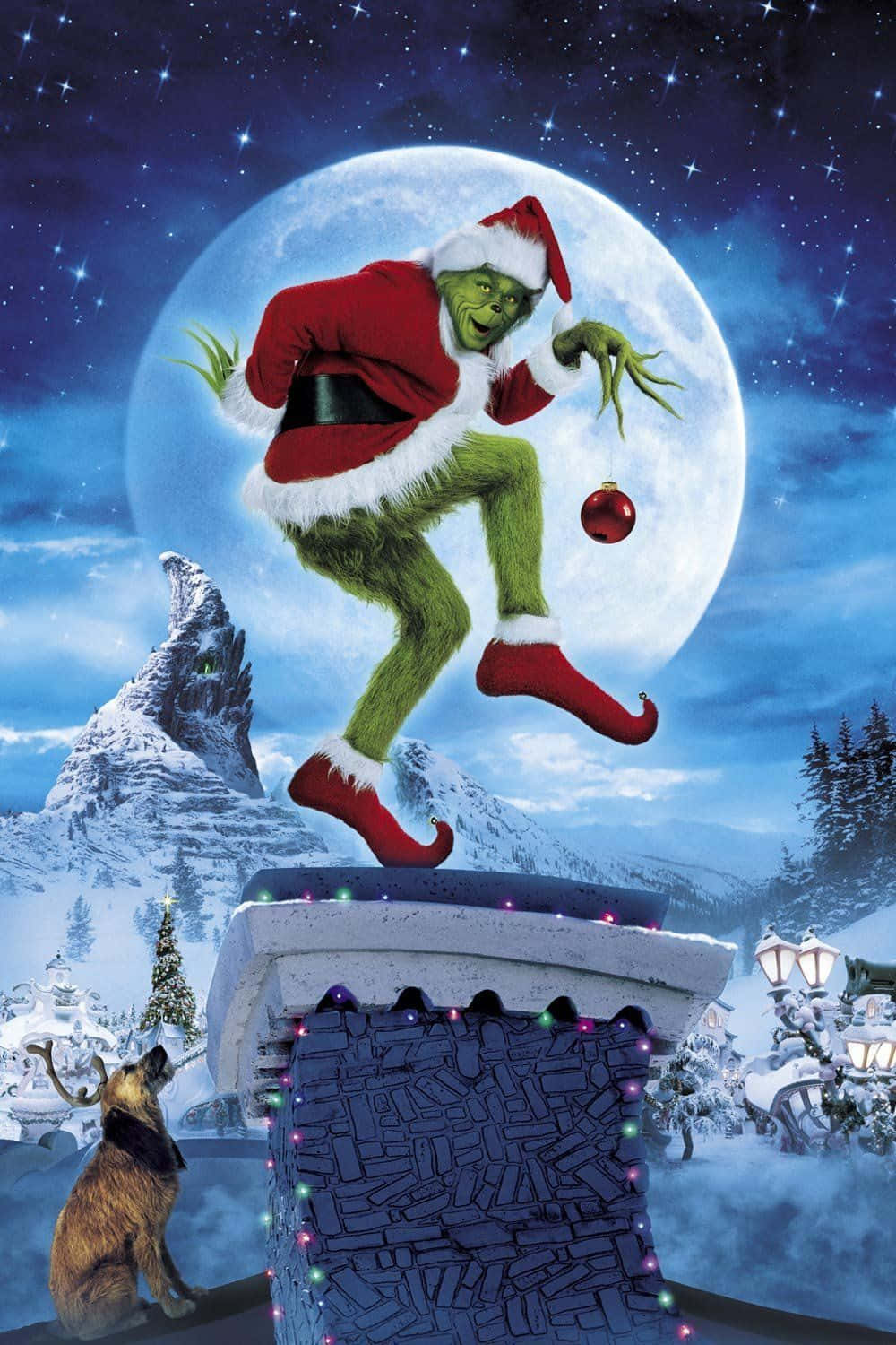 Spread Holiday Cheer With A Smirk, The Christmas Grinch Is Here! Background