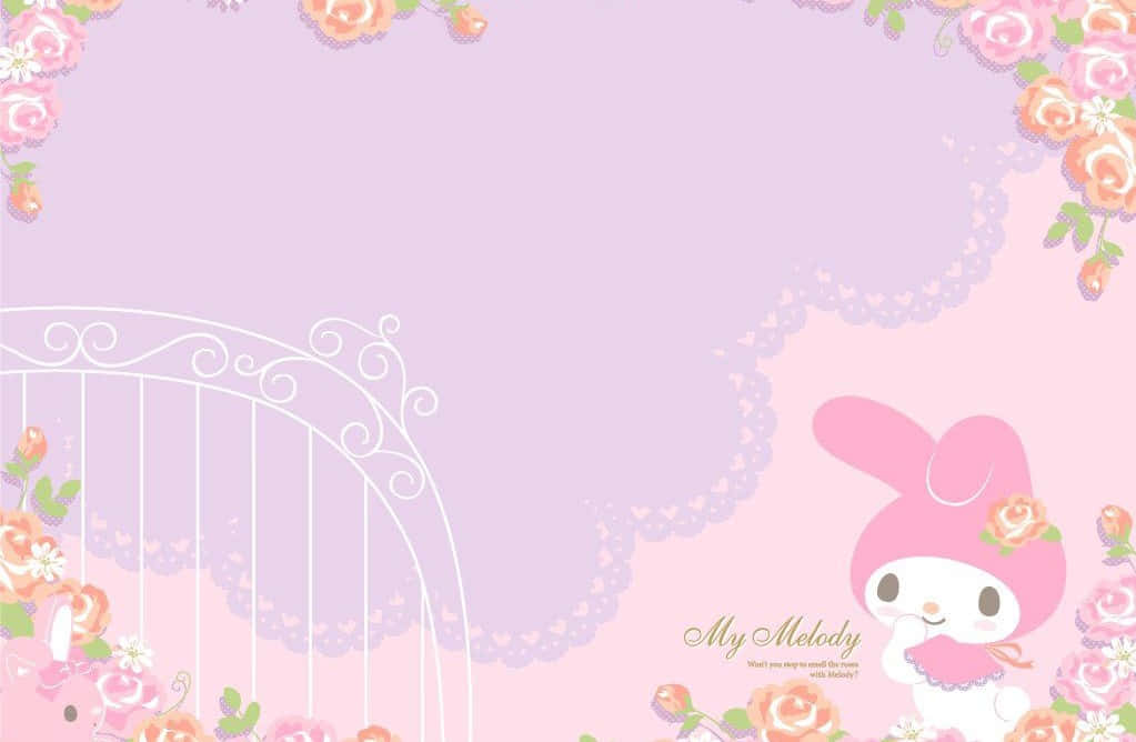 Spread Joy And Relaxation With My Melody Desktop Background