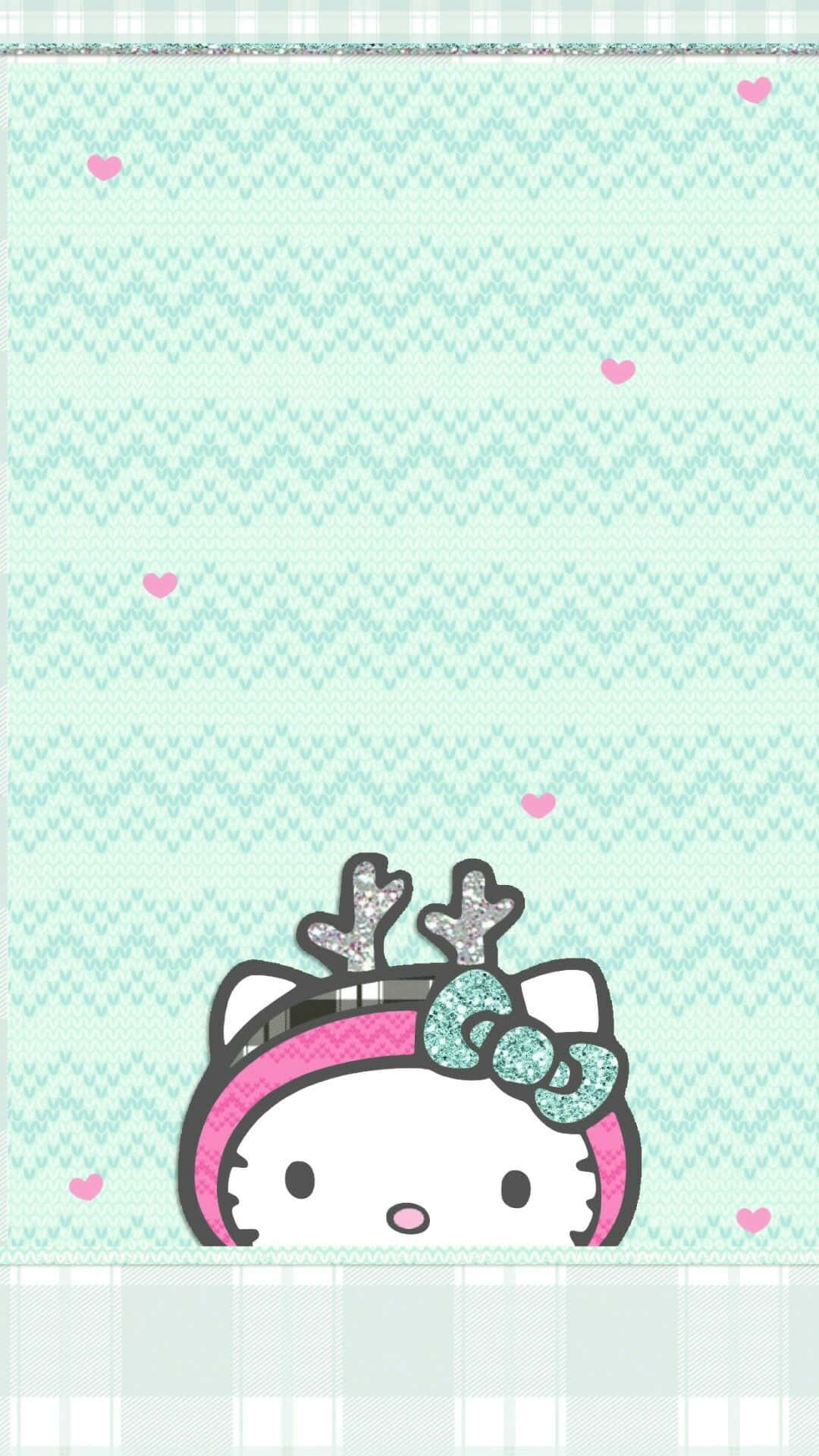 Spread Joy This Christmas With Hello Kitty! Background