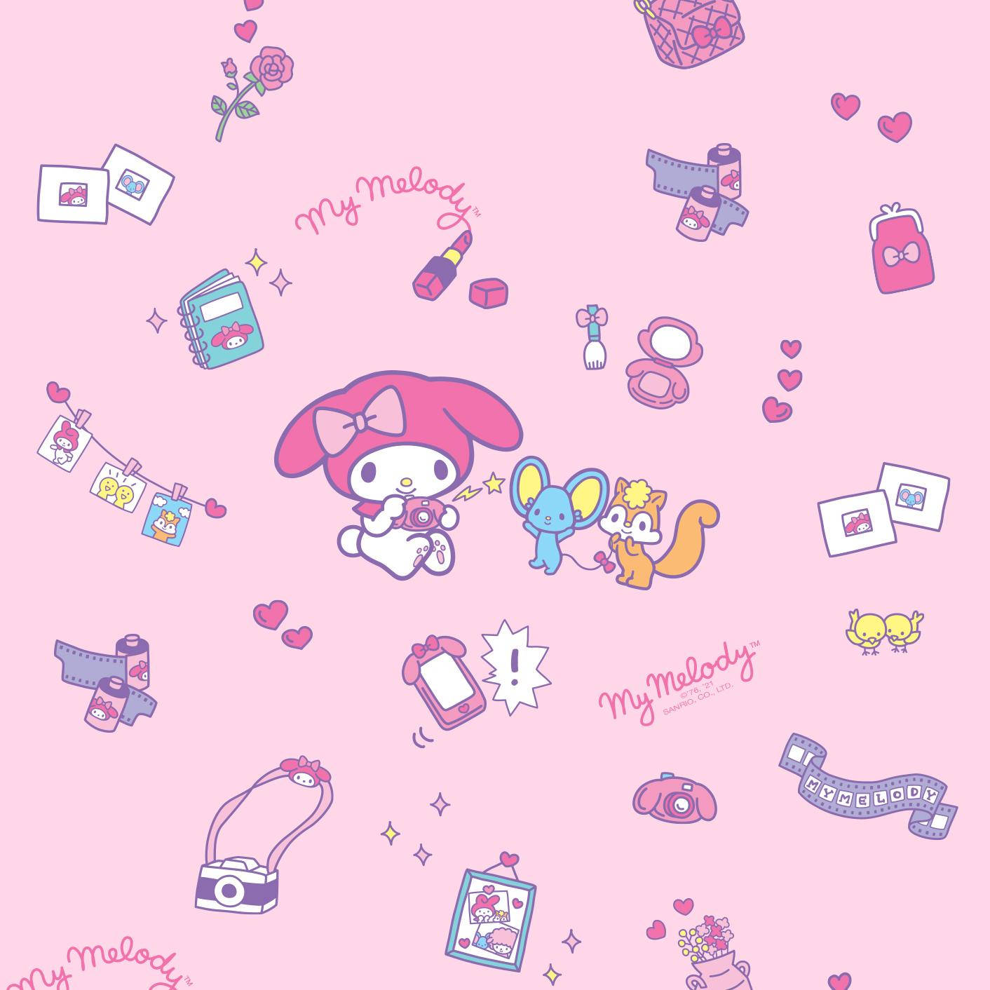 Spread Smiles With Cute Sanrio! Background