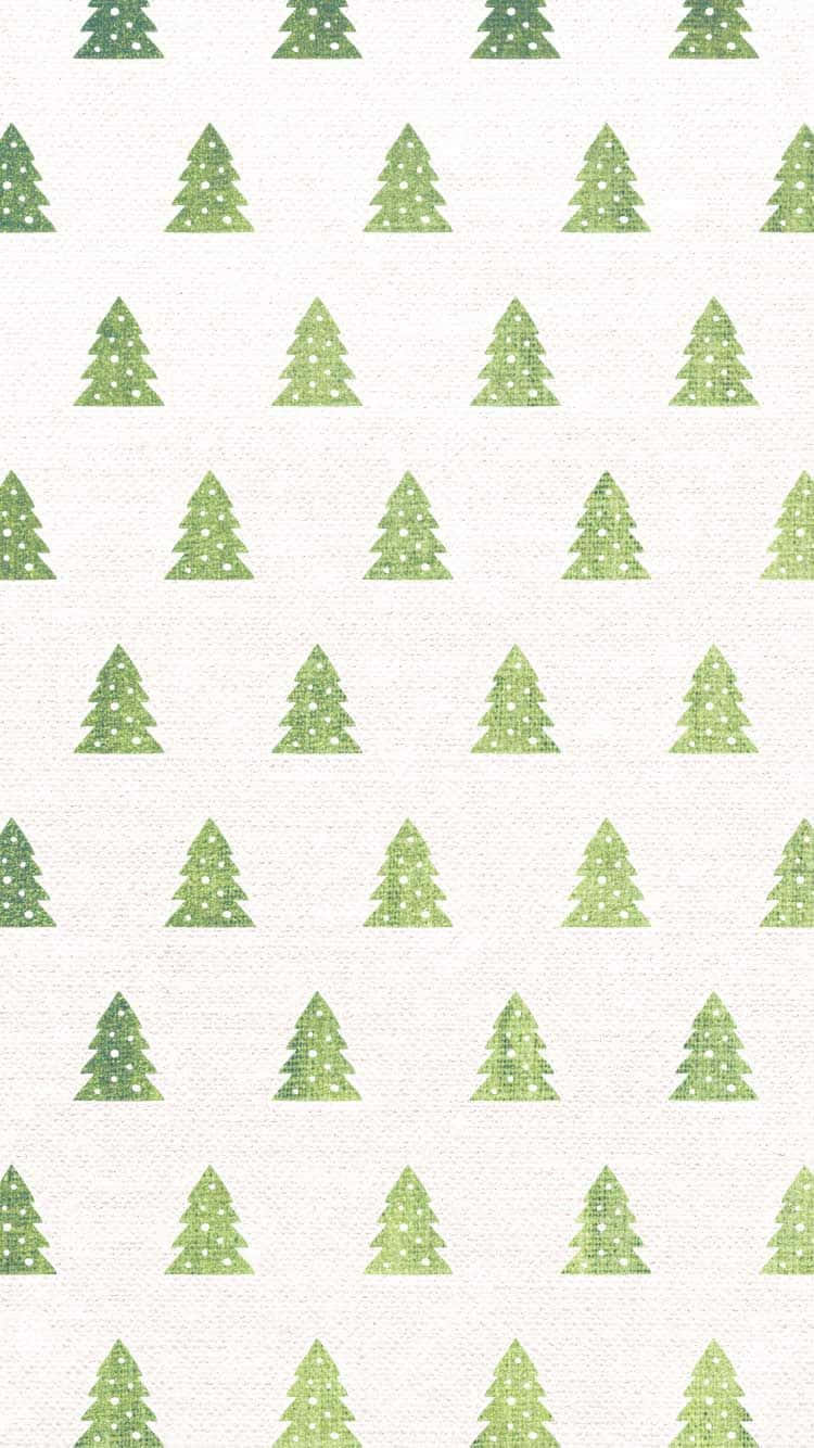 Spread The Christmas Cheer This Holiday Season With This Adorable Cute Christmas Tree! Background