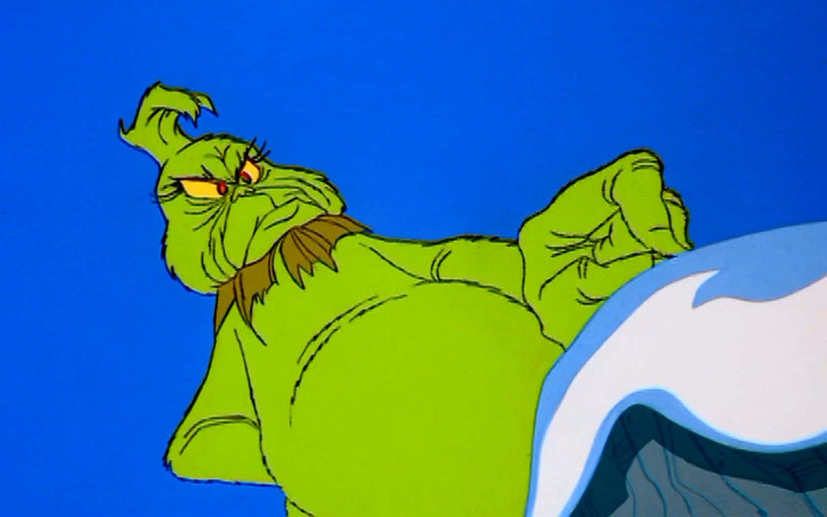 Spread The Christmas Joy Even If It's From The Heart Of The Grinch Background