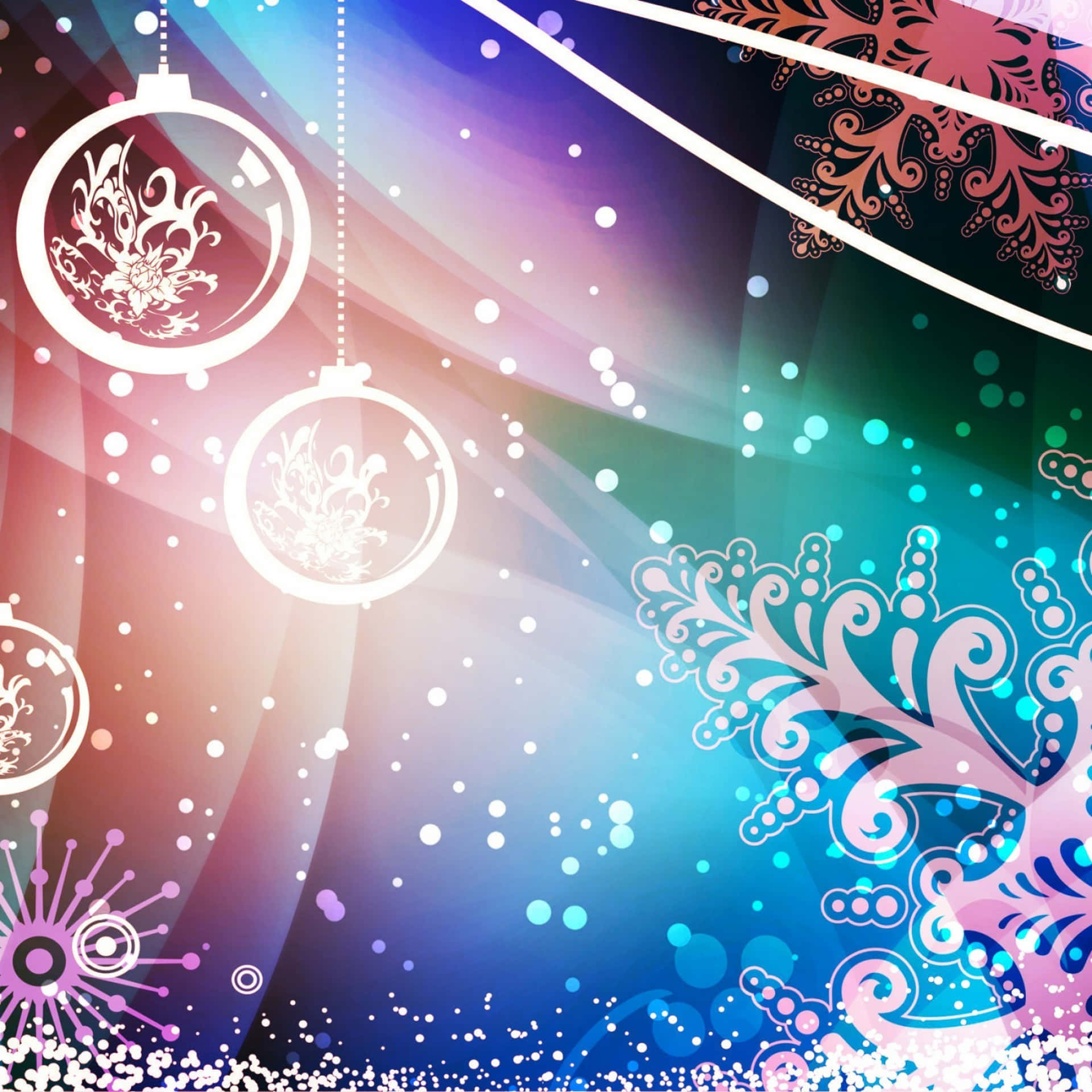 Spread The Holiday Cheer With An Ipad Background