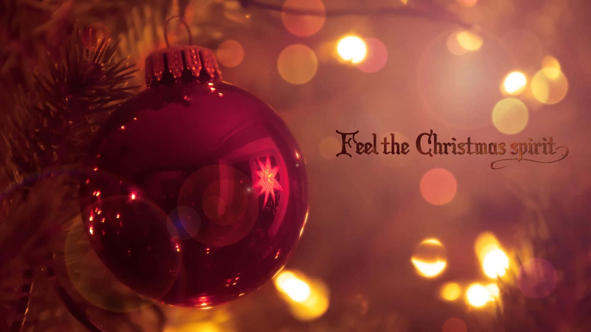 Spread The Joy Of Christmas This Season! Background