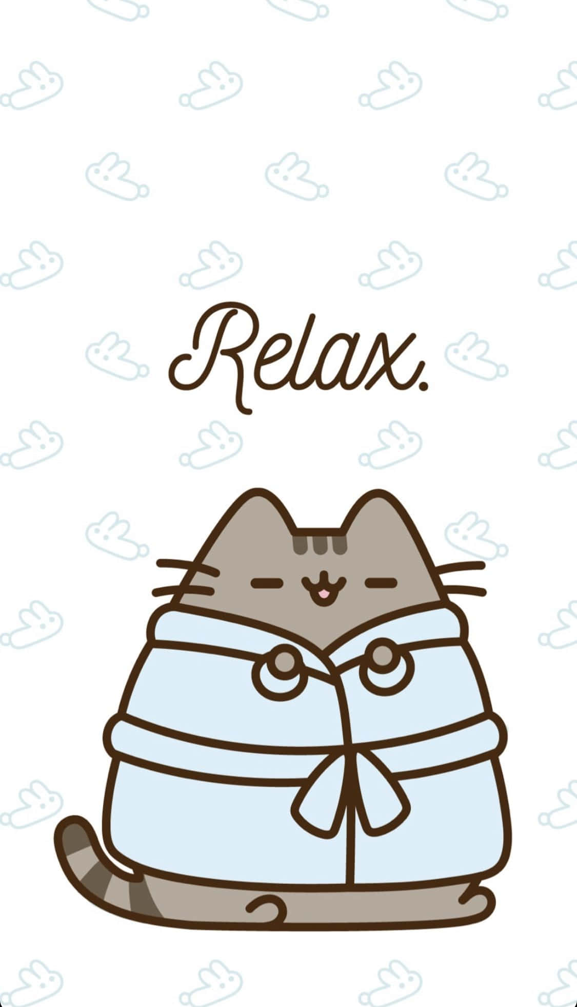 Spread The Kawaii Pusheen Love Background
