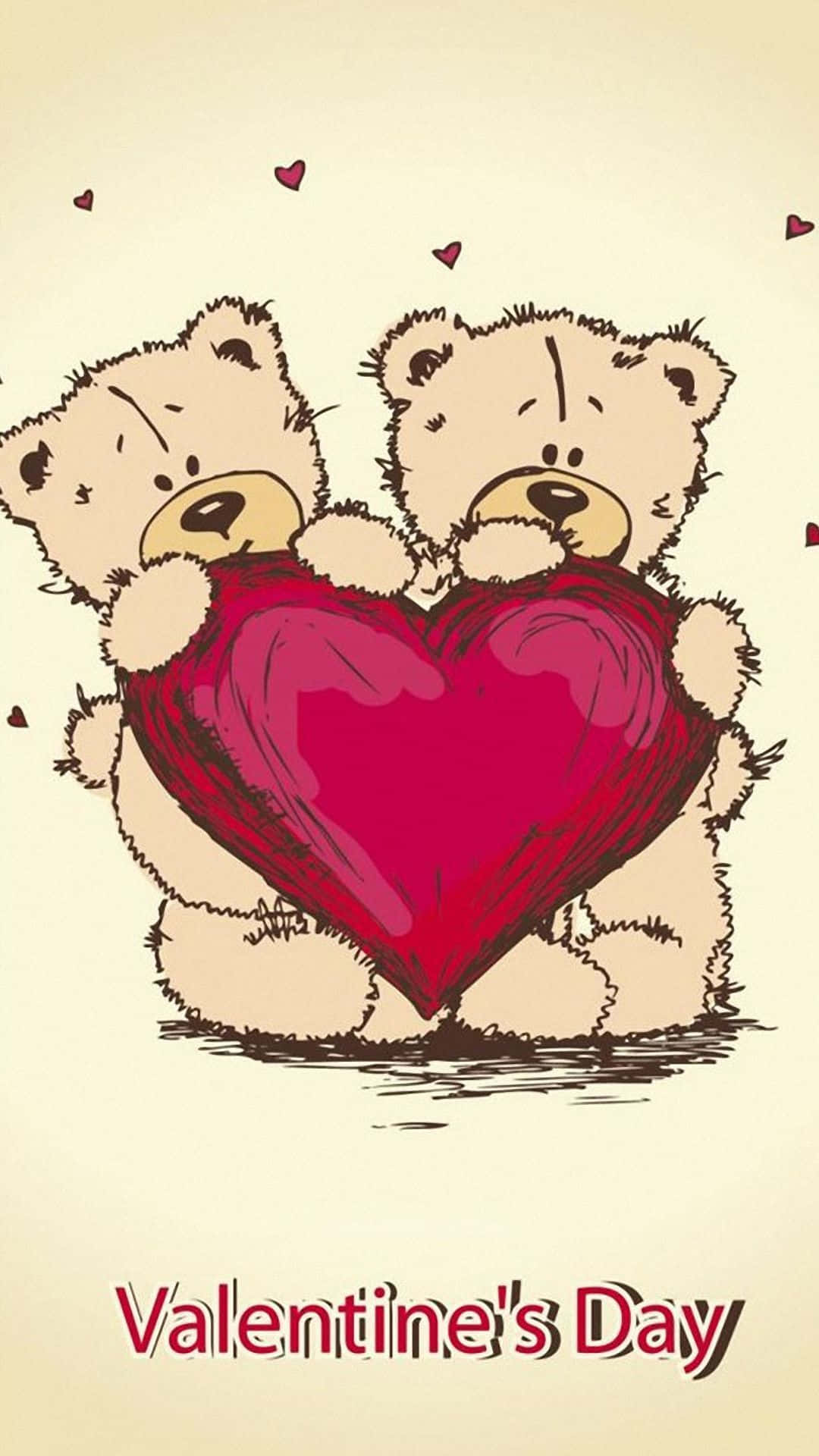 Spread The Love This Valentine's Day With A Stylish New Iphone Background