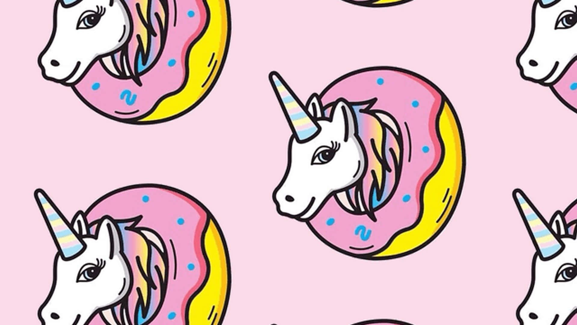 Spread The Magic Of Unicorns Everywhere Background