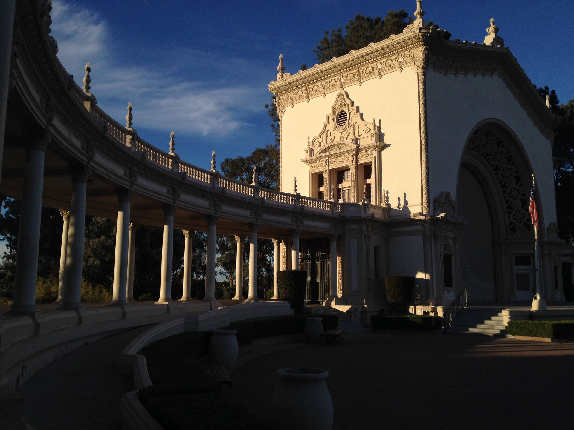 Spreckels Organ Pavilion In Balboa Park