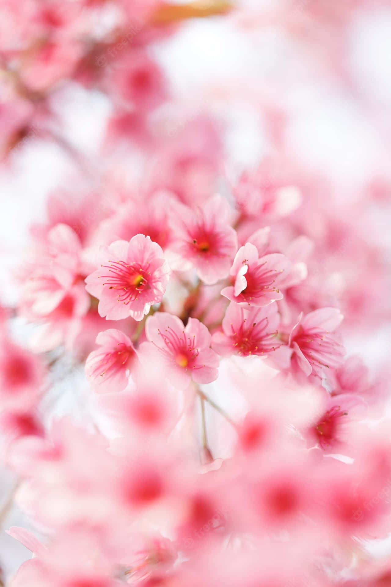 Spring Comes With Beautiful Sakura Blossoms Background