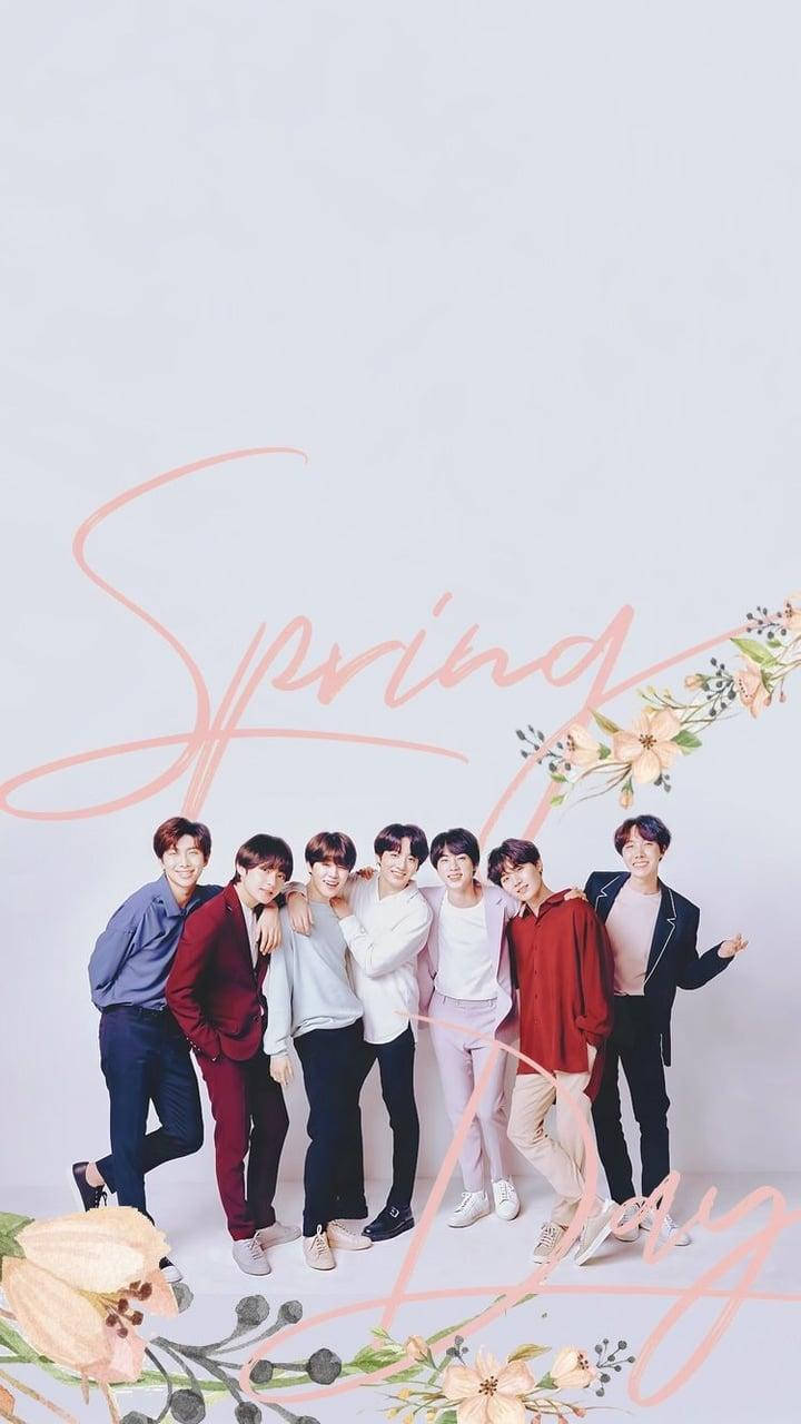 Spring Day Lockscreen Bts Background