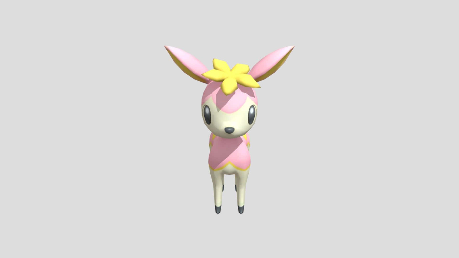 Spring Form Deerling Pokemon Background
