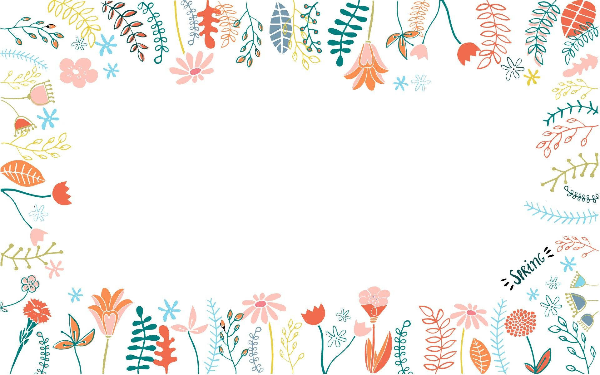 Spring-inspired Floral Desktop