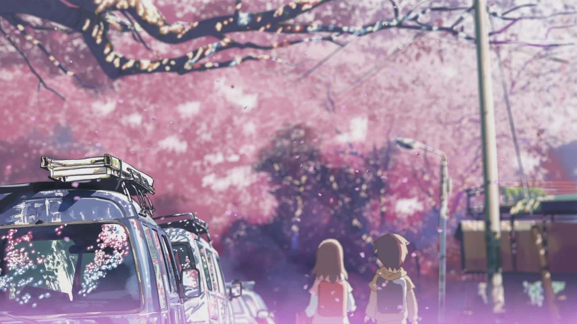 Spruce Up Your Desktop With This Cute Aesthetic Anime Design Background
