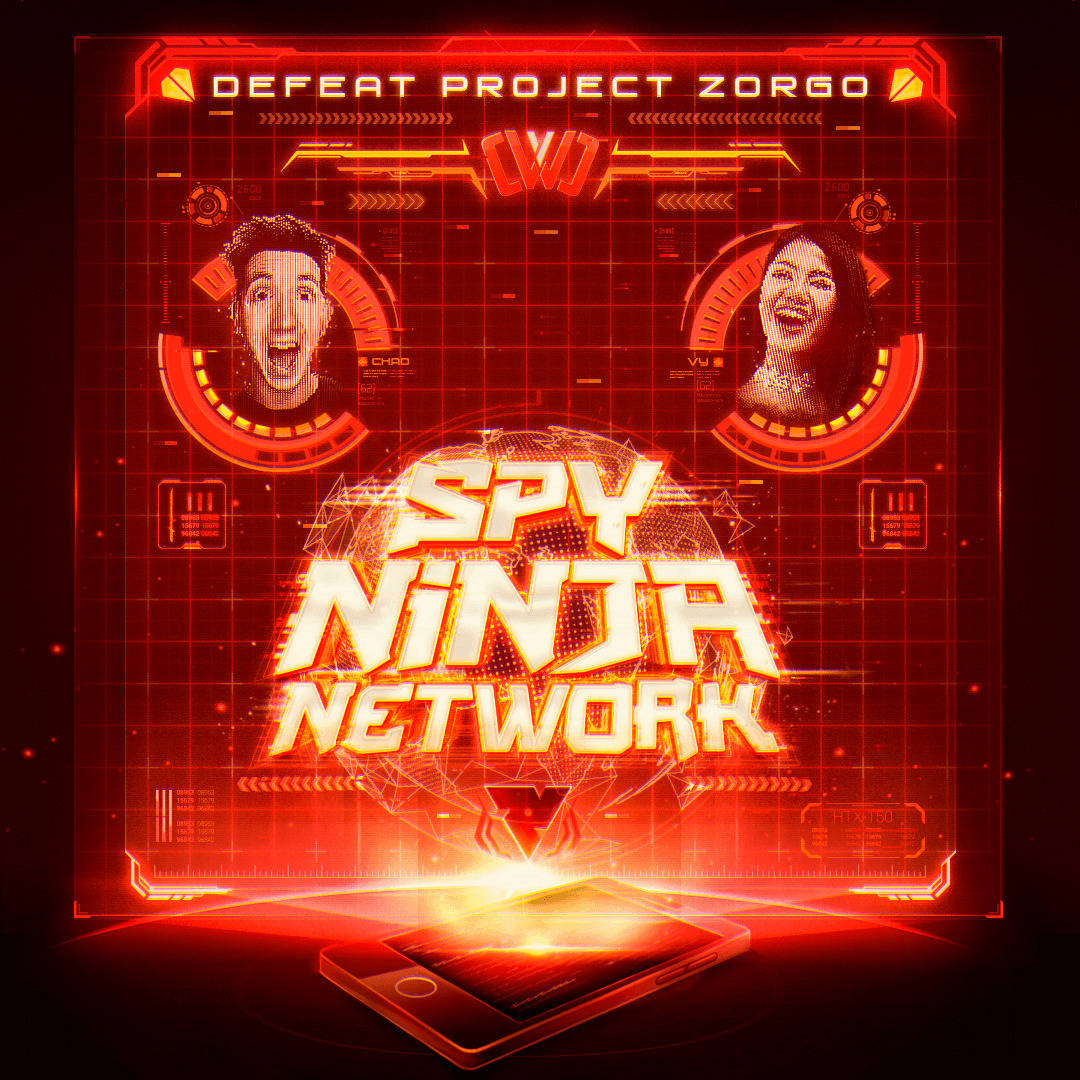 Spy Ninja Network Techy Graphic