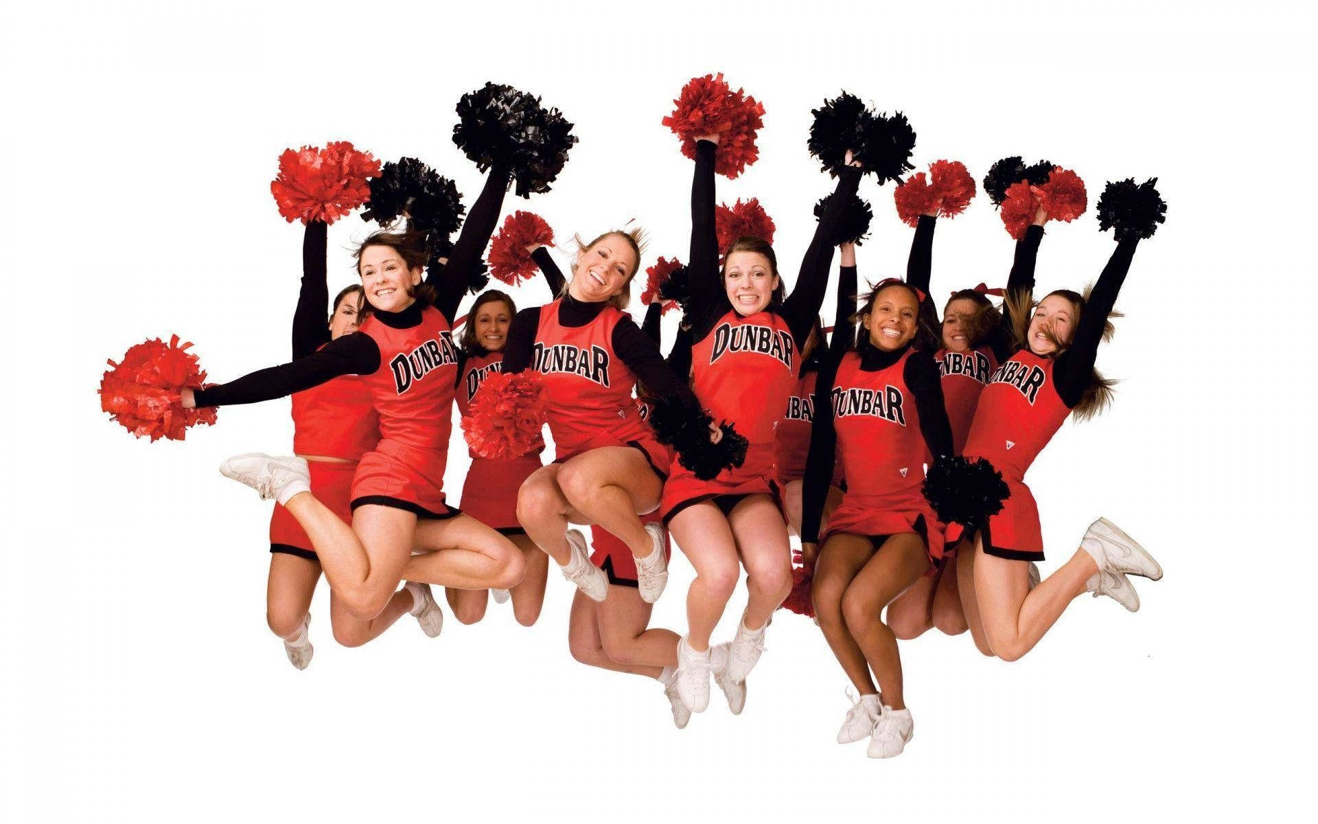 Squad From Cheerleader Nation Background