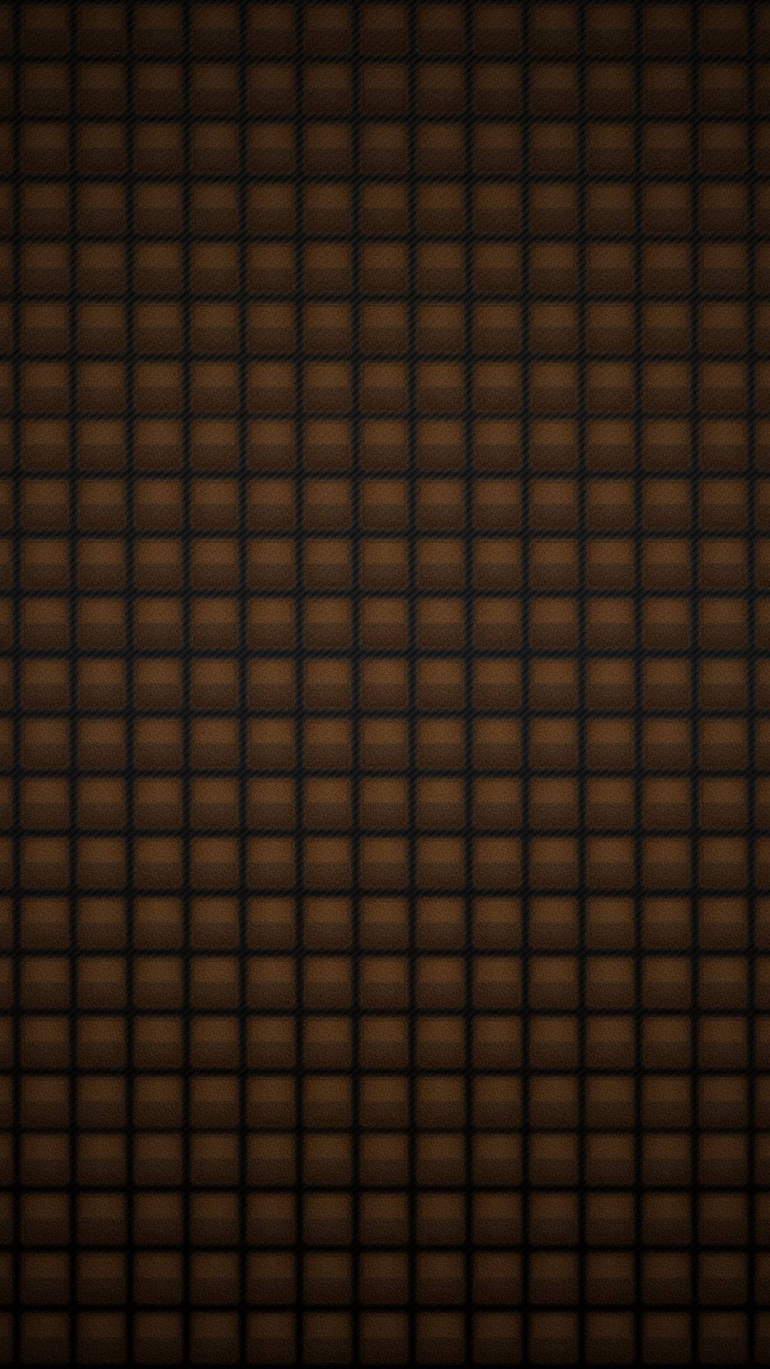 Square Patterns Brown Iphone Background
