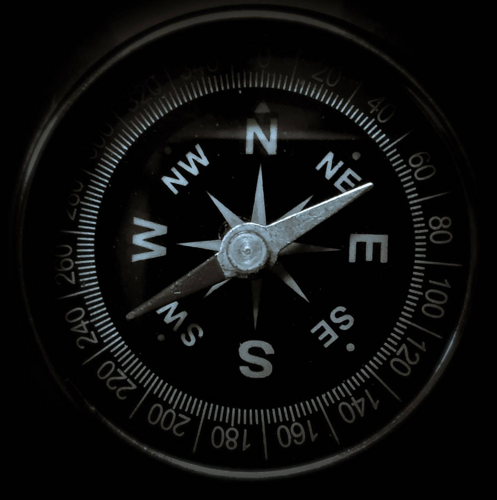 Square Pocket Compass Background