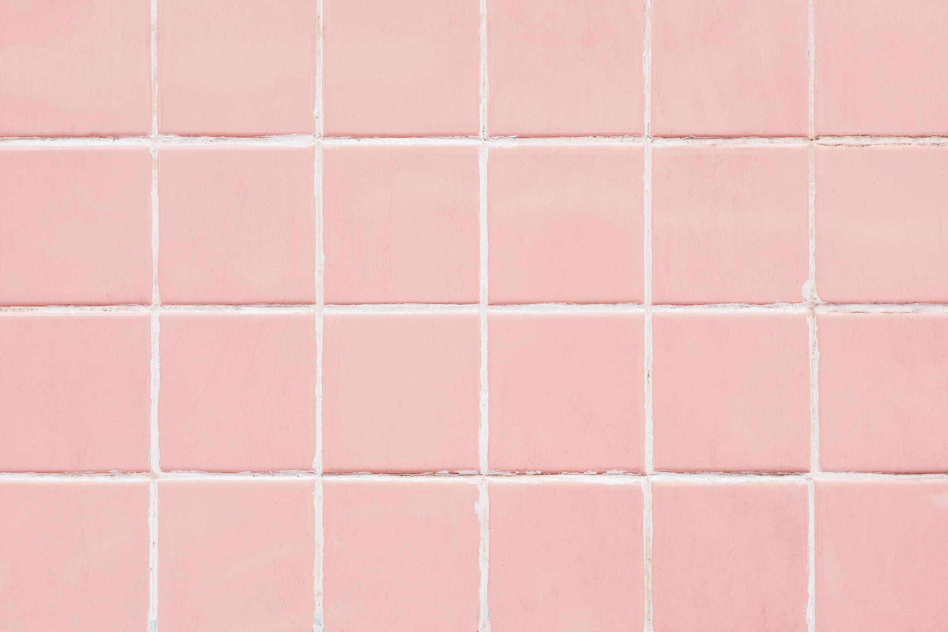 Square Tiles Aesthetic Pink Desktop Background