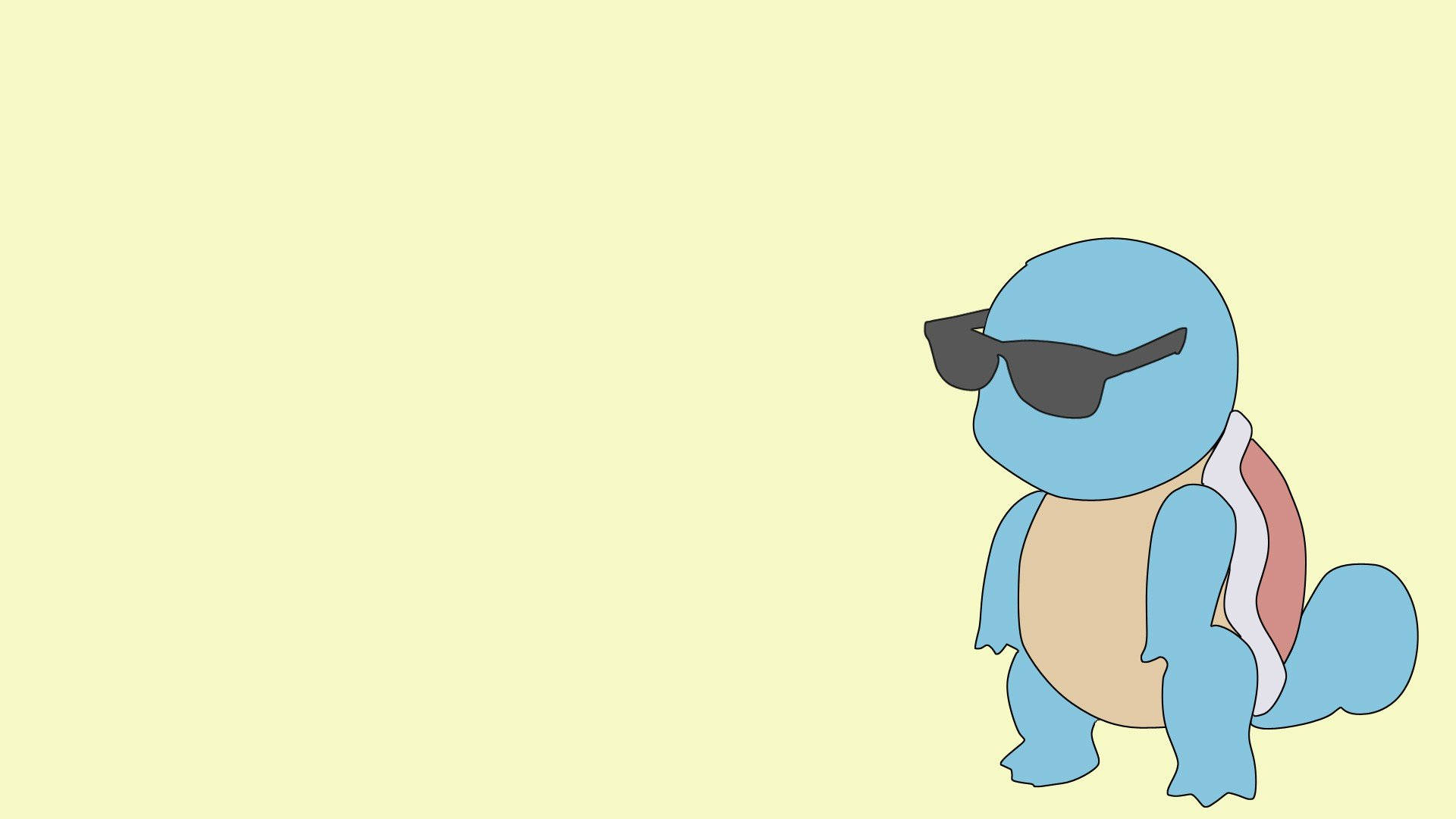 Squirtle Is Ready For Sunnier Times Background