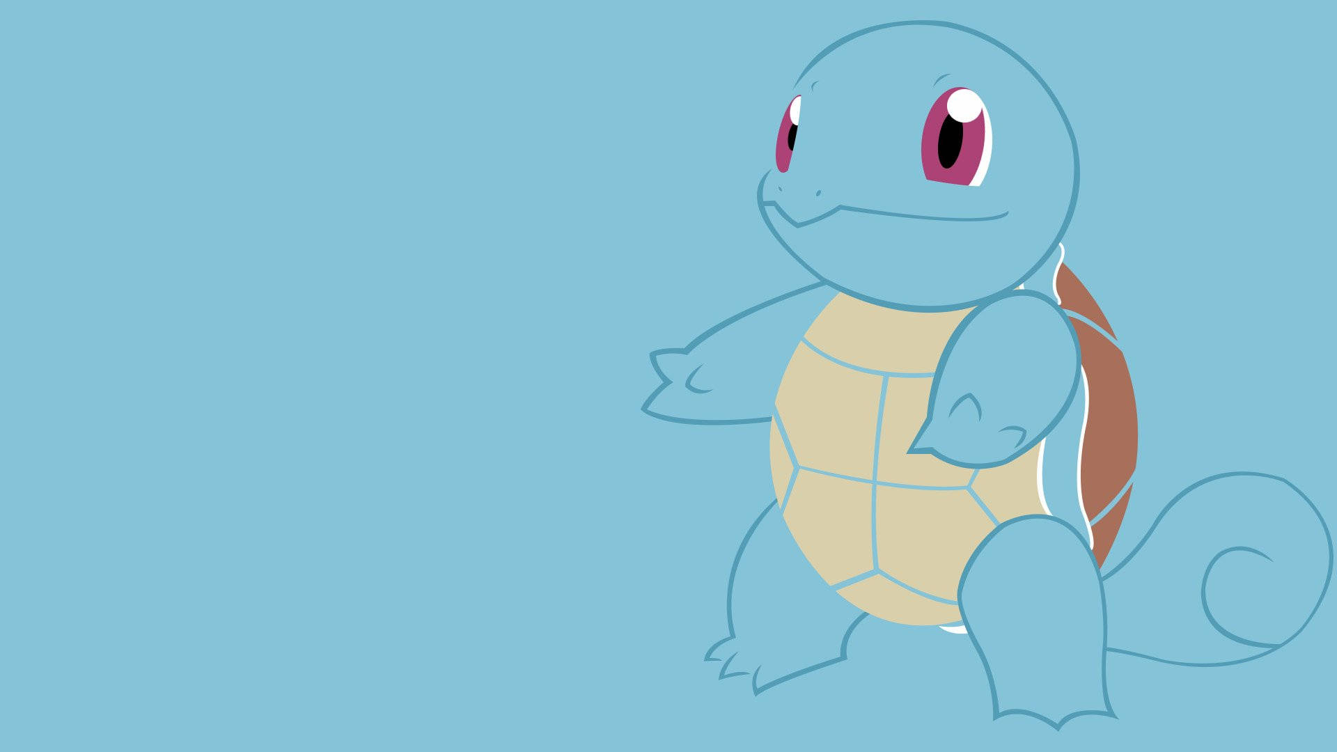 Squirtle, The Water-type Pokémon Background
