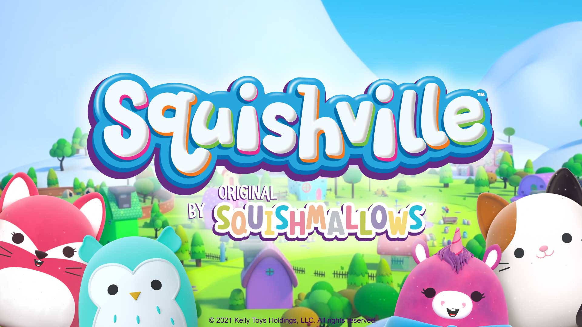 Squishmallows Animated Series Cover Background