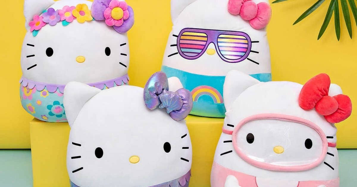 Squishmallows Hello Kitty Collection Background