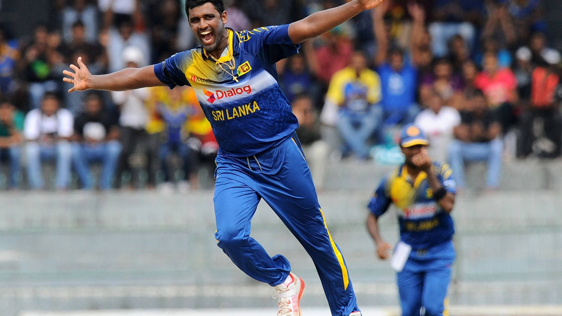 Sri Lanka Cricket Thisara Perera Background