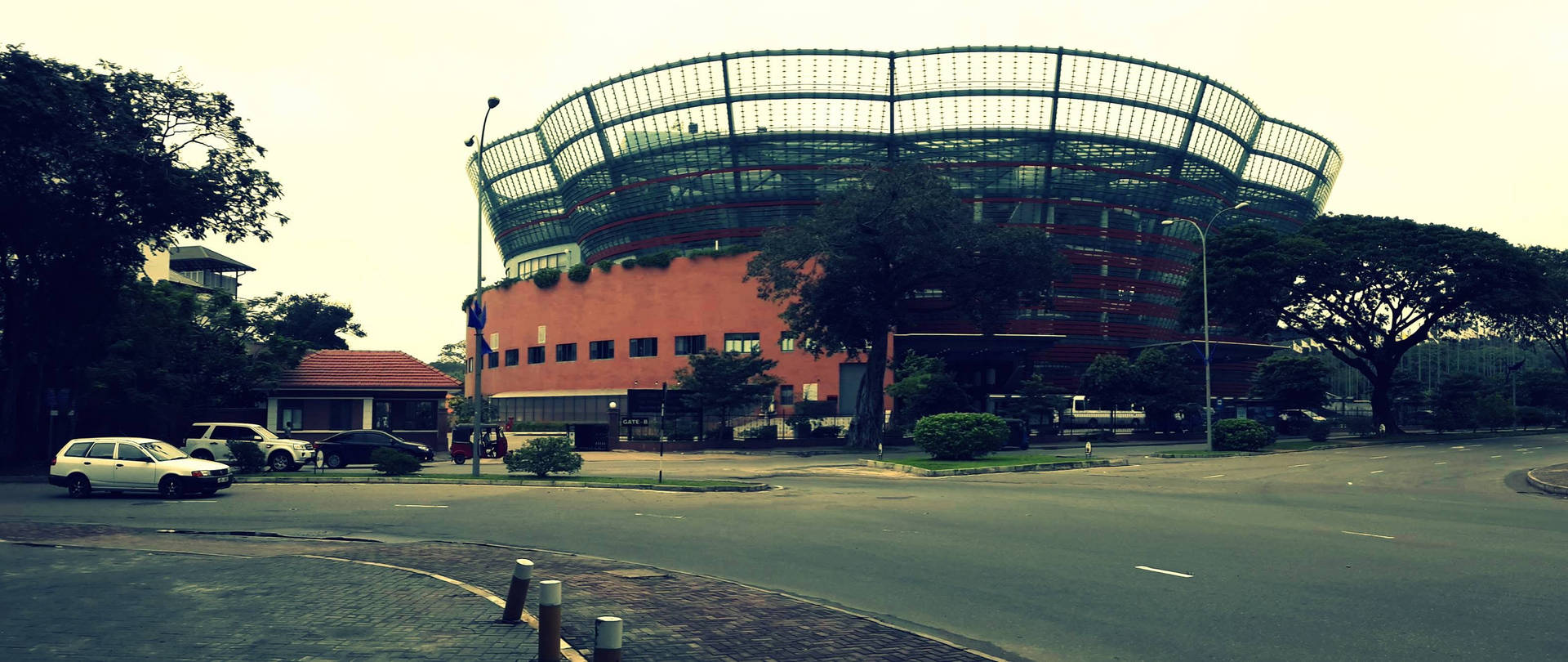 Sri Lanka Nelum Pokuna Theater Background