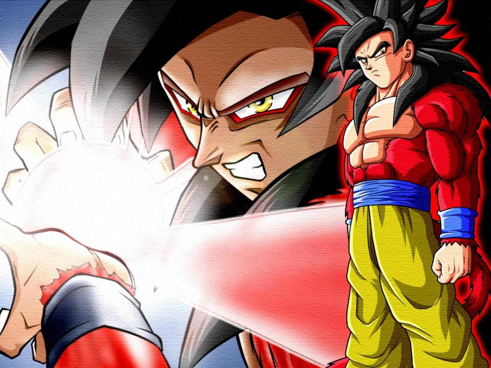 Ssj4 Goku Angry Background
