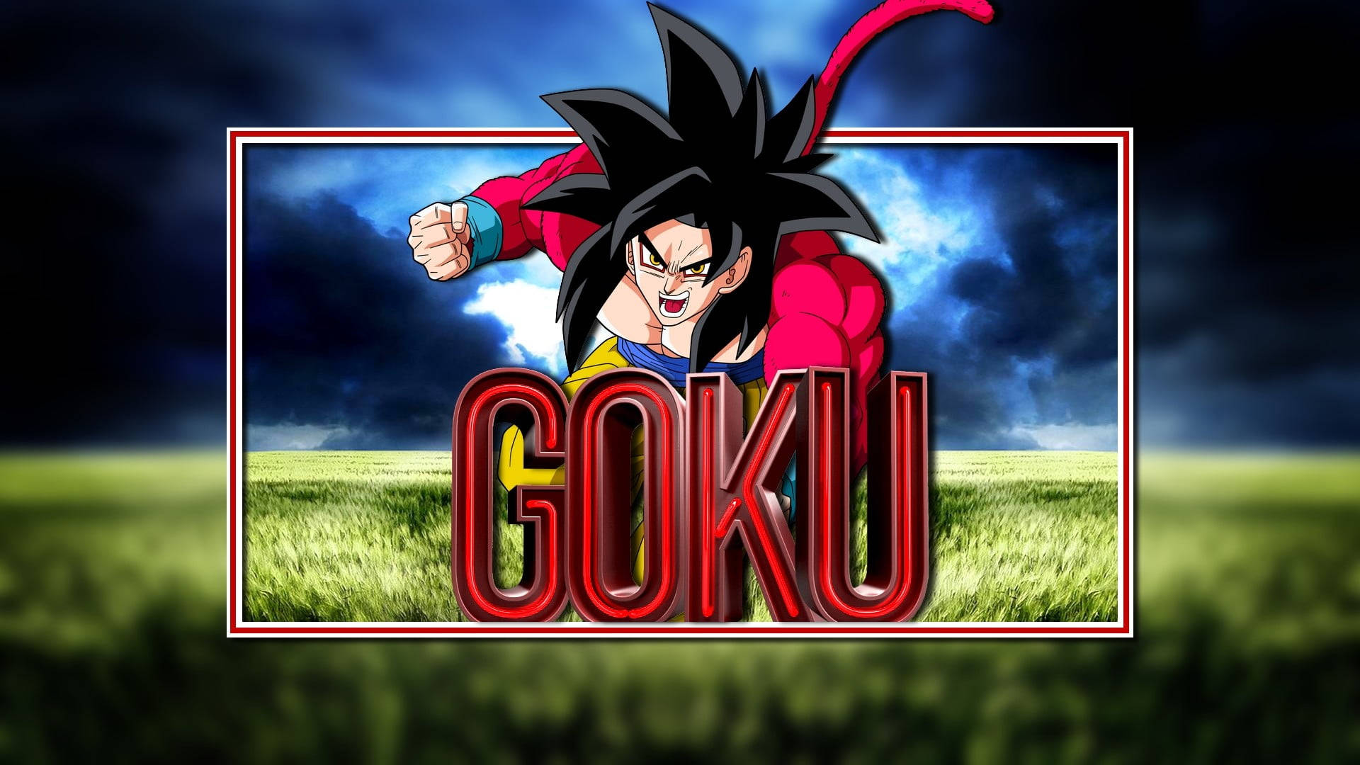 Ssj4 Goku Epic Edit Background