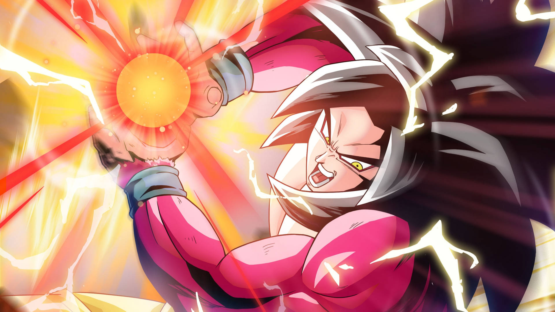 Ssj4 Goku Kamehameha