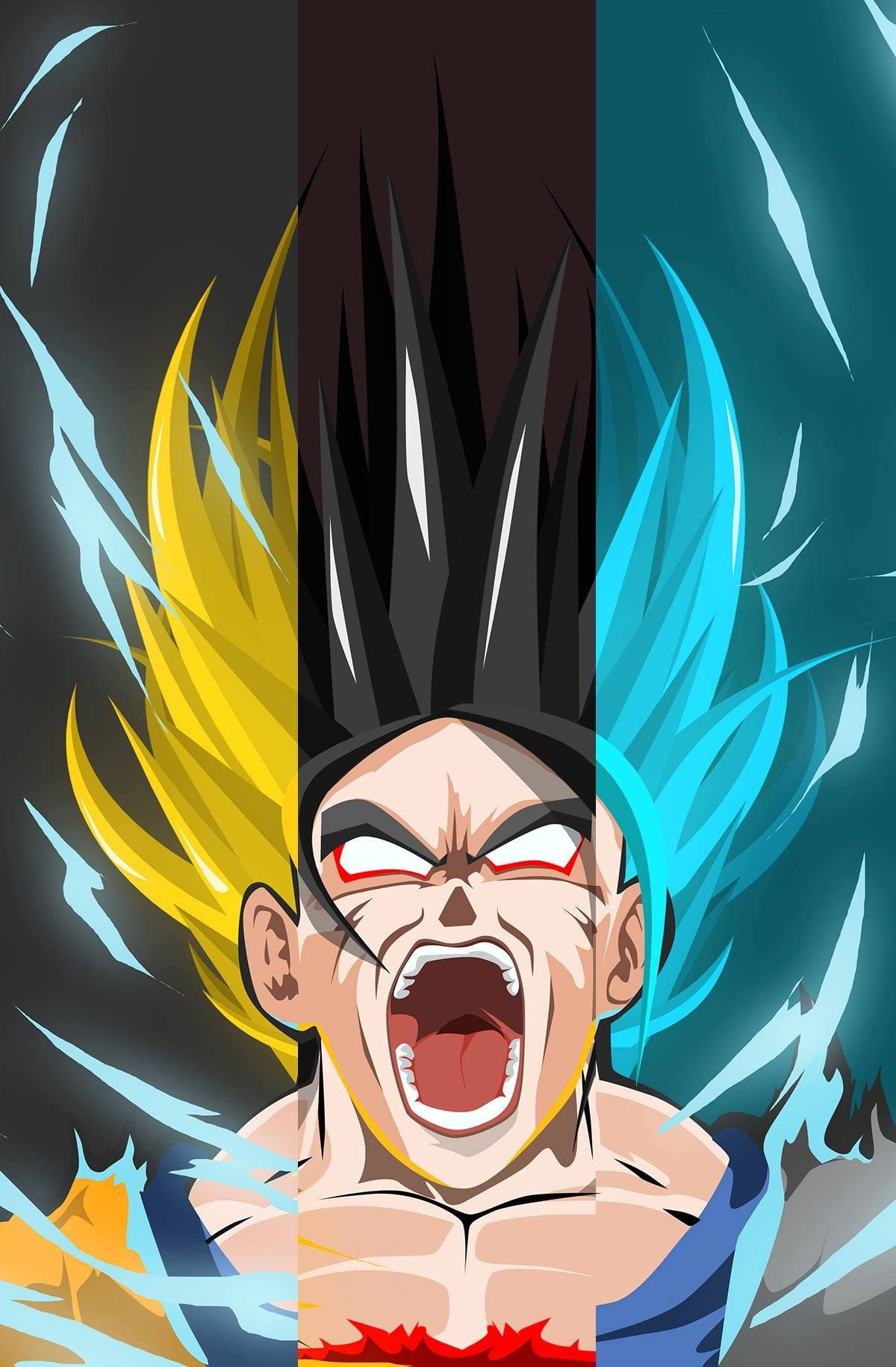 Ssj4 Goku Vertical Background