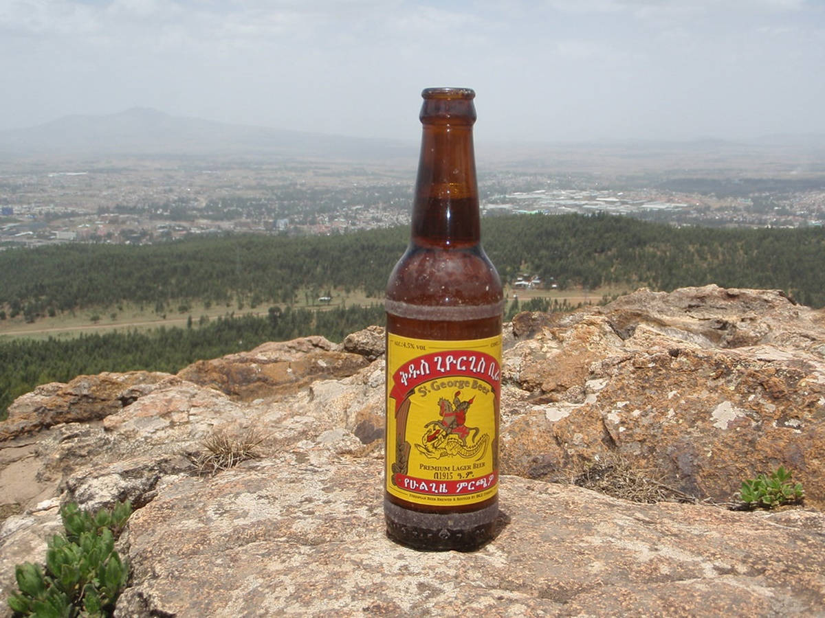 St. George Beer Rock Background