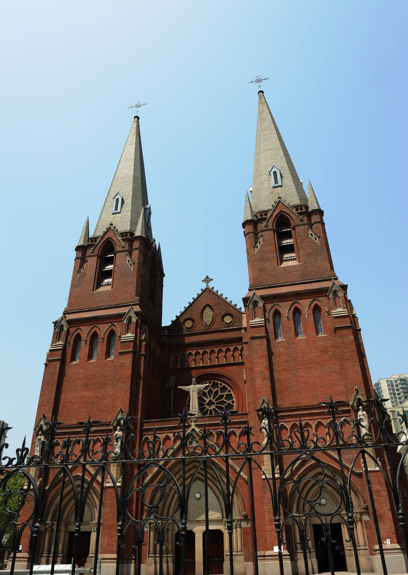 St. Ignatius Cathedral Of Shanghai Background