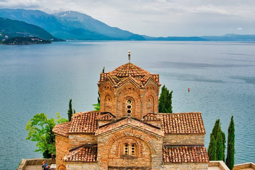 St. John's Facade In North Macedonia