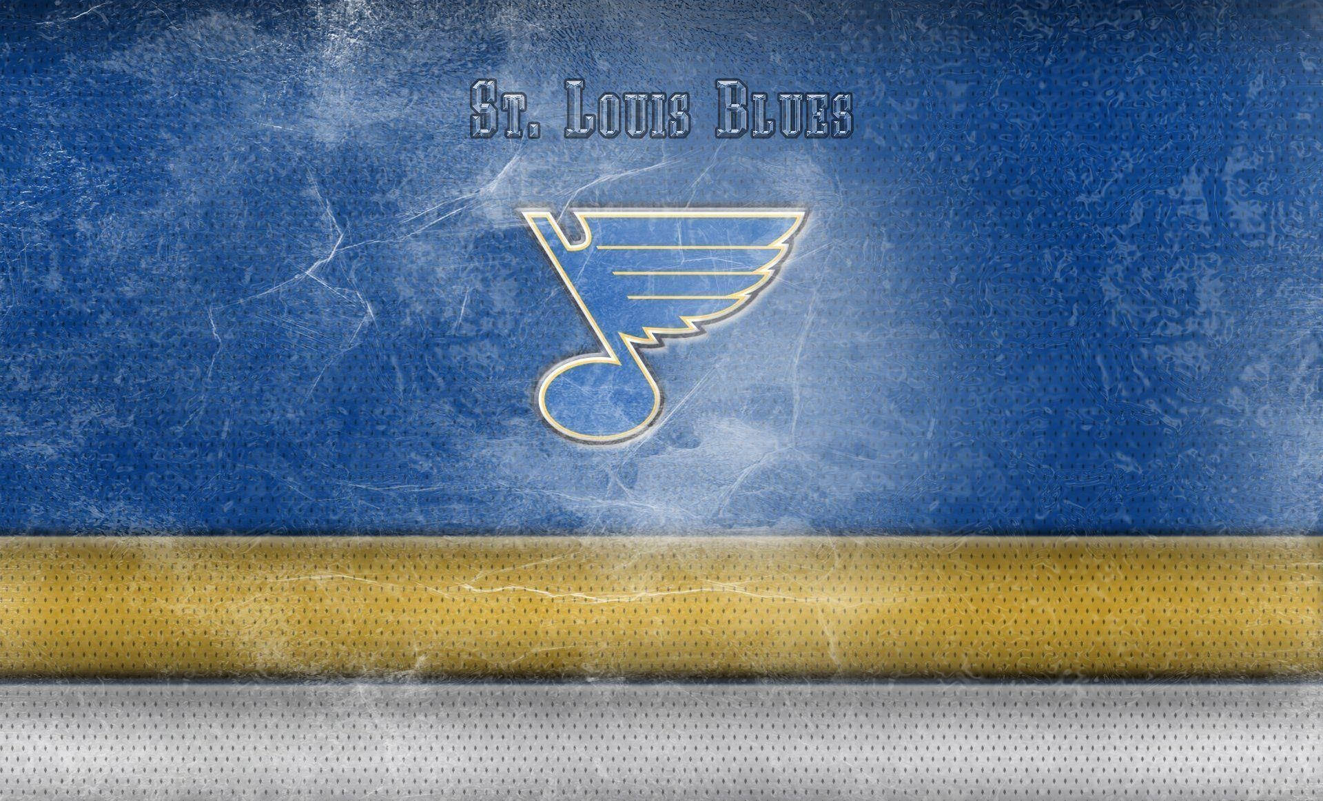 St Louis Blues Frosted Logo