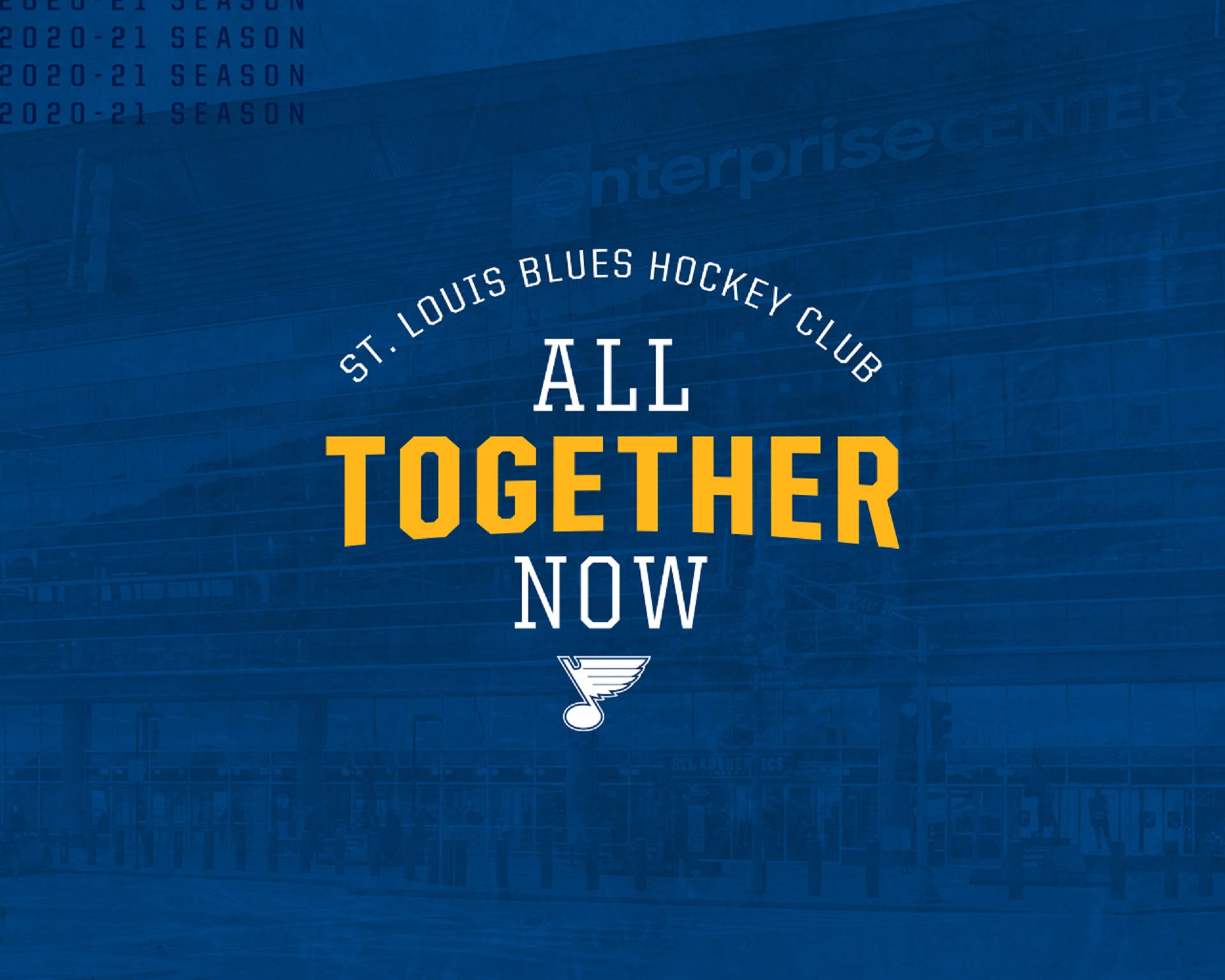 St Louis Blues Hockey Club Banner Background